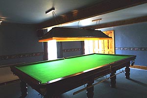 snooker table