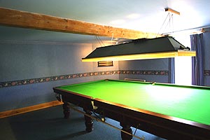 snooker table